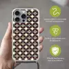 Cirkel - Retro - Kleurrijk Hoesje iPhone 16 Pro Max met koord klein 804 -sfeer2_NL