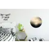 Zon - Horizon - Zee Wandcirkel aluminium klein -kinderkamer