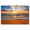 Strand - Zonsondergang - Zee - Wolken - Horizon Placemat vinyl groot -zzsfeer1_Kitchenyeah-website