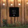 Spreuken - Alles is liefde - Quotes - Bløf tuinposter los doek klein -sfeer1