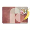 Figuren - Abstract - Roze Placemat vinyl groot -zzzproduct_Kitchenyeah-website