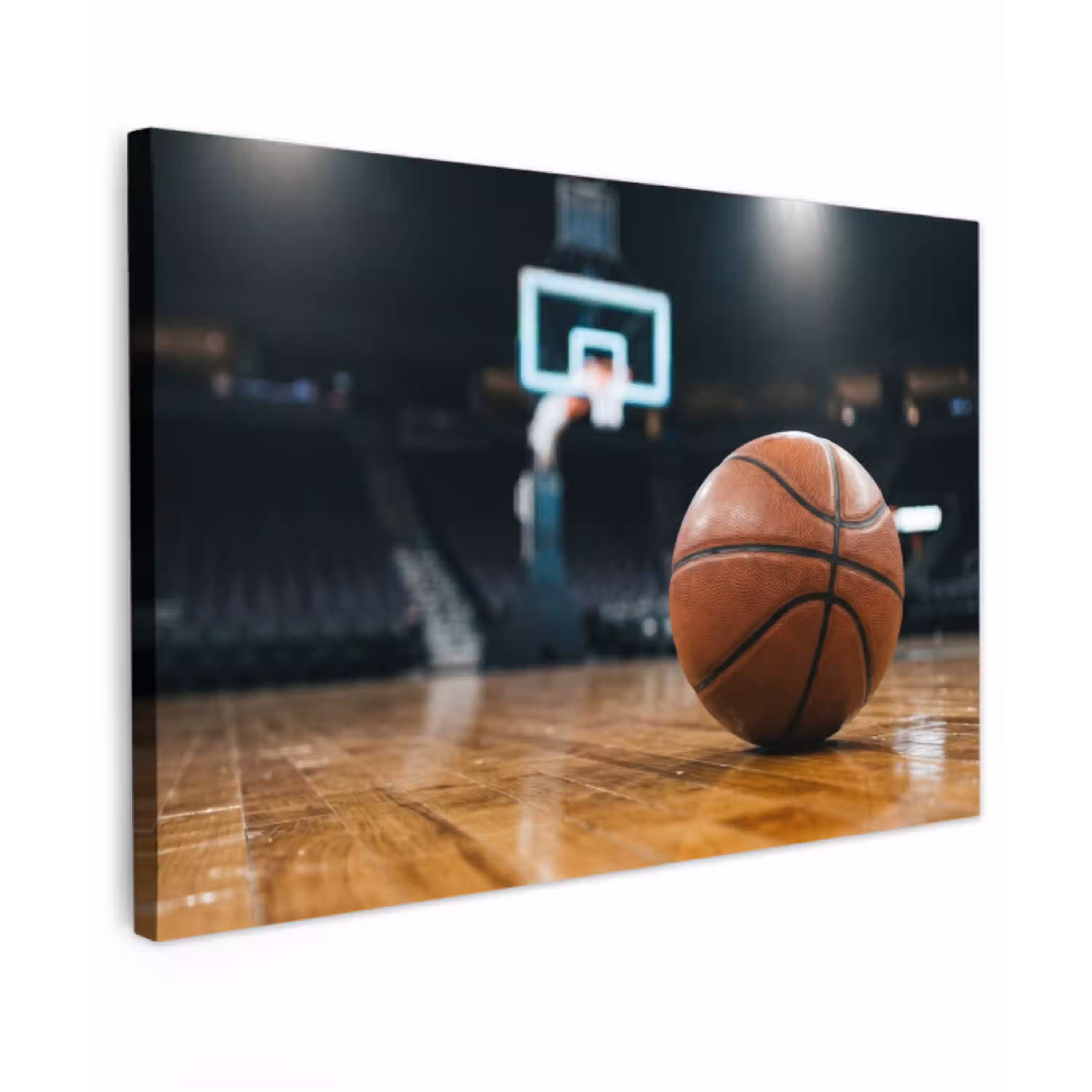Basketbal - Arena - Sport Tuinposter op houten frame 2 cm dik klein -3d