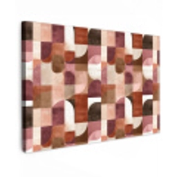Geometrie - Modern - Retro canvas 2cm klein 34 -z3d