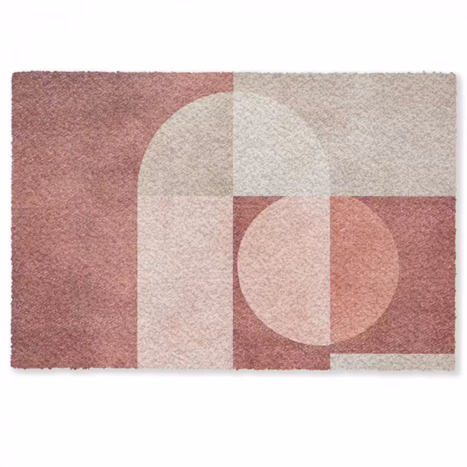 Fußmatte - Figuren - Abstrakt - Rosa
