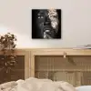 Vrouw - Bladgoud - Zwart - Huid - Luxe aluminium wit klein -sfeer3