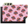 Disco - Bal - Patroon - Roze Inductie beschemer met haakjes klein 777 -3d