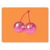 Discoballen - Kers - Spiegels - Roze muismat rubber klein -3d