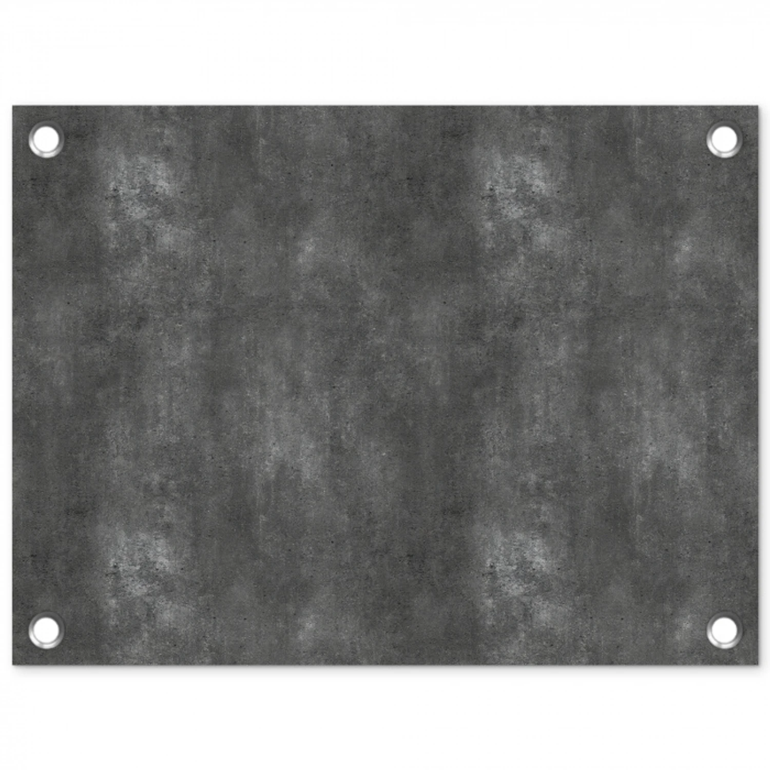 Donkergrijs - Ruw - Beton tuinposter los doek klein 239 -3d