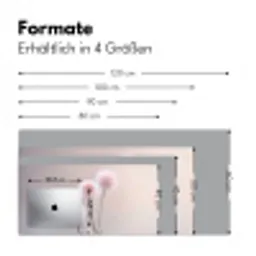 Bloemen - Bollen - Roze Muismat XXL klein -ysfeer5_duits