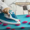 Blauw - Frambozen - Roze Wandkleed katoen klein 269 -sfeer9