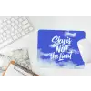 Sky is not the limit - Blauwe lucht - Wolken muismat rubber klein -witbureau