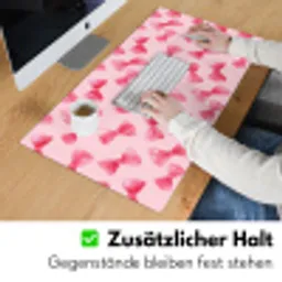 Strikken - Aquarel - Roze Muismat XXL klein 681 -ysfeer3_duits