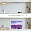 Lavendel - Natuur - Paars - Bomen - Bloemen keuken achterwand spatscherm klein -voor_na_DE