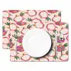 Drakenfruit - Patroon - Roze Placemat vinyl groot 368 -zzsfeer2_Kitchenyeah-website