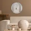 Hal - Bogen - Symmetrisch - Modern Akoestische PET Vilt - Rond klein -sfeer1