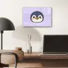 Pinguïn - Paars - Schattig plexiglas 5mm klein -sfeer6