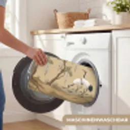 Kraanvogels - Water - Beige Badmat klein -USP_WasbaarDE