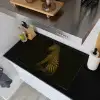 Zebra - Strepen - Goud Inductie beschemer met haakjes klein -sfeer1