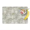 Linnen - Patroon - Groen Placemat vinyl groot 368 -zzzproduct_Kitchenyeah-website