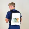 Dinos - Dieren - Sterren Rugzak - Zwart middel -sfeer8
