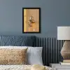 Goud - Disco - Glitter - Peer fotolijst zwart zonder passe partout klein -sfeer3
