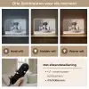 Chihuahua - Hond - Zonnebril - Humoristisch - Zwart - Wit - Spaghetti Light Box met batterij (Wandlamp) middel -USP_lichtkleurNL