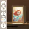 Zeemeermin - Water - Vissen - Rood Light Box met kabel klein -USP_DE