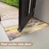 Huisje - Hout - Bloemen Deurmat klein -USP_NL