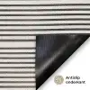Abstract - Japandi - Beige - Modern Deurmat klein -antislip_NL