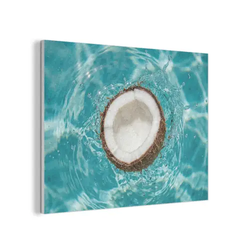 Kokosnoot - Water - Wit PET vilt klein -3d