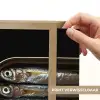 Sardines - Blik - Zwart - Vissen Light Box met batterij (Wandlamp) middel -USP_websiteprintNL