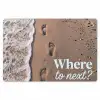 Where to next - Strand - Voetstappen Placemat vinyl groot -zzsfeer1_Kitchenyeah-website