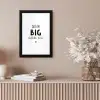 Quotes - Dream big little one - Spreuken - Baby - Dromen fotolijst zwart zonder passe partout klein -sfeer5