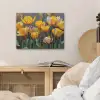 Tulpen - Geel - Penseelstreken - Abstract PET vilt klein -sfeer3