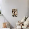 Hout - Boomstammen - Textuur Tuinposter op houten frame 2 cm dik klein -sfeer1