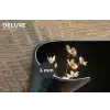 Sierlijk - Boeket - Goud - Vaas Placemat vinyl groot -closeup