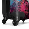 Chimpansee met bril in graffiti stijl NBS - Handbagage koffer - Kinderen Unisex middel -wiel
