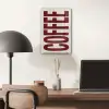 Koffie -Japandi - Rood - Vintage plexiglas 5mm klein -sfeer6
