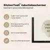 Schelp - Quote - Groen Inductie beschermer vinyl 3mm middel -sfeer2