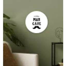 Quotes - Little man cave - Spreuken - Jongens - Kind Wandcirkel kunststof plaat 5mm dik klein -sfeer3