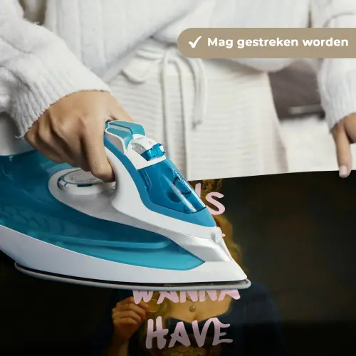 Kroon - Vrouw - Jurk - Opvallend Wandkleed katoen klein -sfeer9