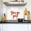 you go girl - Rood - Wit Inductie beschemer met haakjes klein -sfeer2