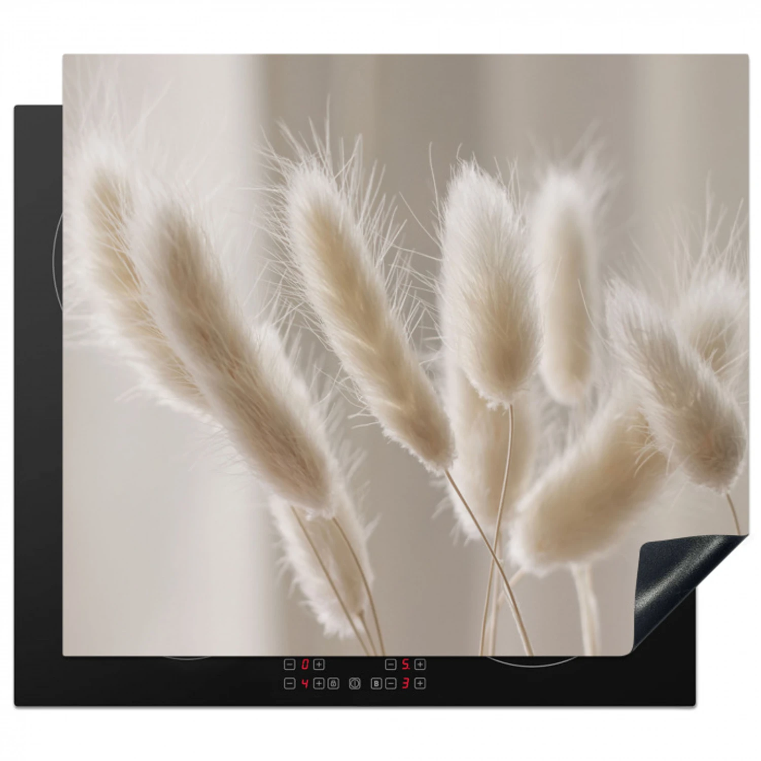 Wollige Zachtheid Inductie beschermer vinyl 3mm middel -3d