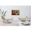 Tomaten - Olijfolie - Stilleven Muursticker klein -eettafel