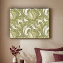 Abstract - Textuur - Groen Textielframe zwart klein 947 -sfeer1
