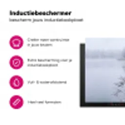Riet - Bevroren - Winter - Natuur Inductie beschermer vinyl 3mm klein -wsfeer2_website