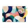 Abstract - Blauw - Roze Placemat vinyl groot -zzzproduct_Kitchenyeah-website