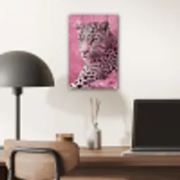 Panter - Luxe - Roze plexiglas 5mm klein -sfeer6