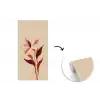 Bloemen - Blaadjes - Minimalistisch - Roze fotobehang vinyl groot -3d