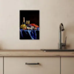 Champagne - Luxe - Oesters KitchenYeah - Keuken - Canvas klein -sfeer2